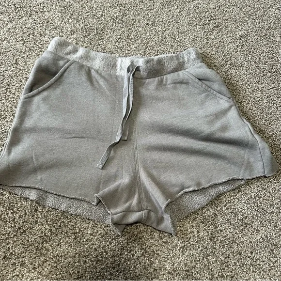 Intimately Free People Soft Gray Knit Kelly Fleece Lined Shirts Size XS - Picture 2 of 10